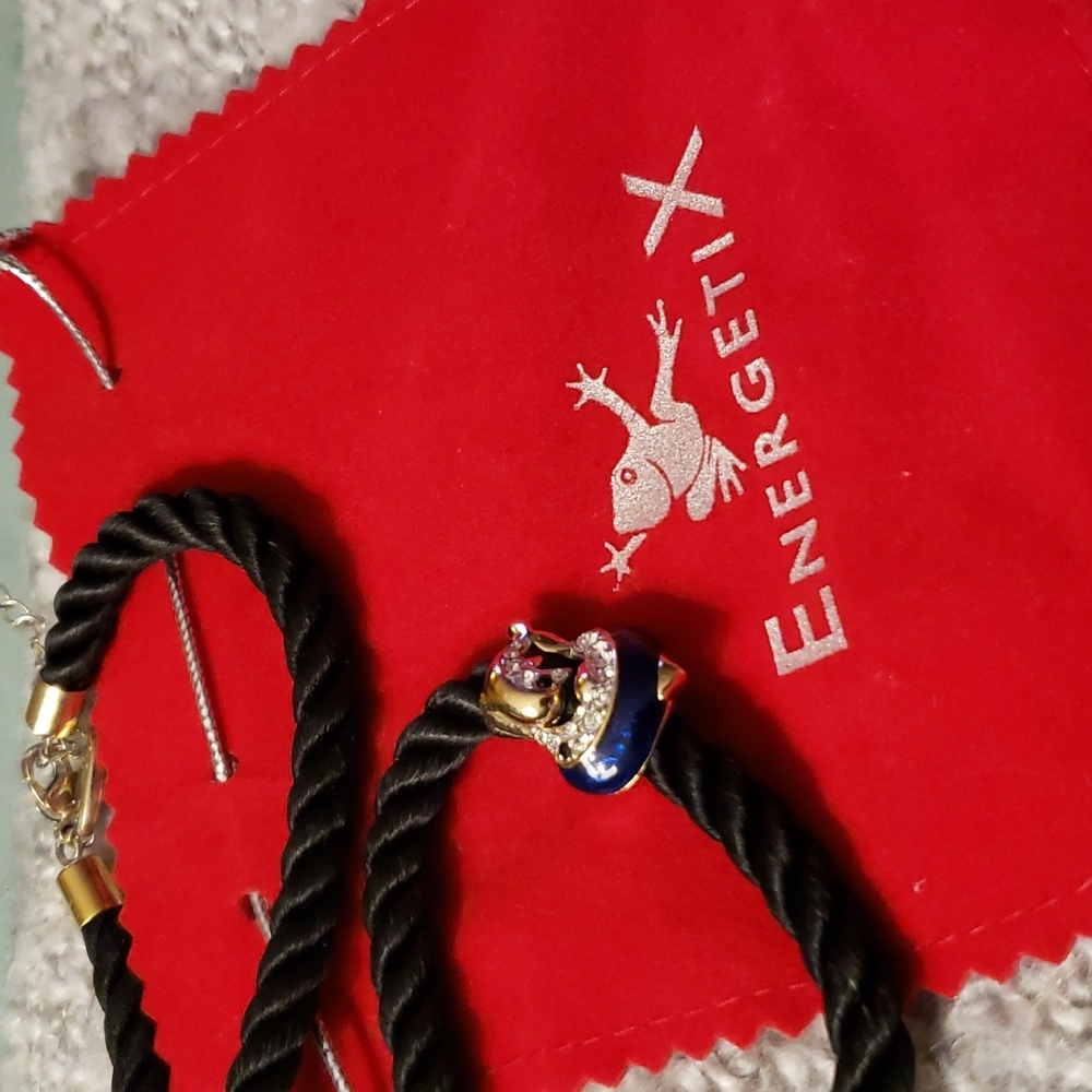 Energetix magnet dolgins necklace with Swarovski crystals
